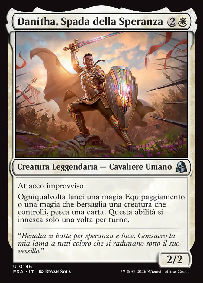 Frattura della Realtà 196 Danitha, Spada della Speranza