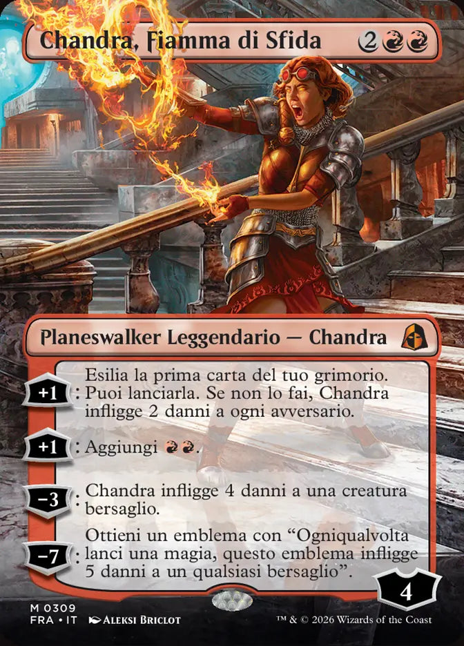 Frattura della Realtà 309 Chandra, Fiamma di Sfida