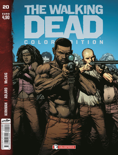 The walking dead edicola color 20