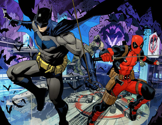 BATMAN/DEADPOOL VARIANT WRAPAROUND DI DAN MORA