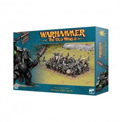 BLACK ORC MOB set di miniature ORC & GOBLIN TRIBES warhammer THE OLD WORLD