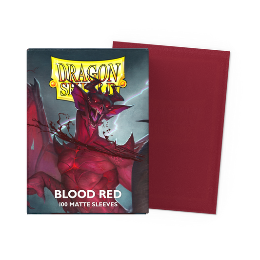 Dragon shield matte blood red japanese