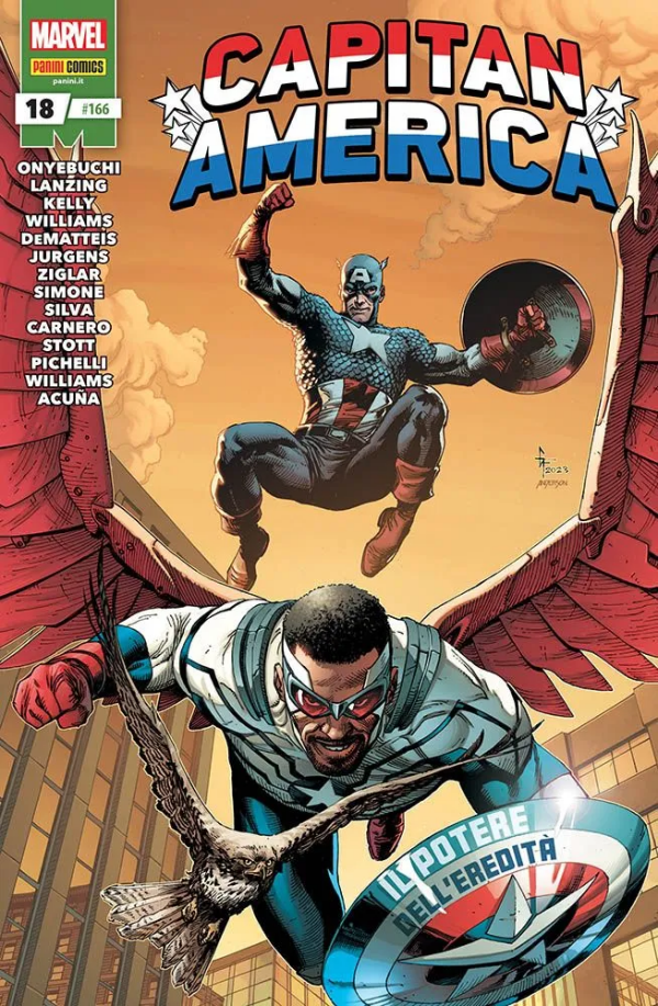 Capitan america nuovo inizio 166
