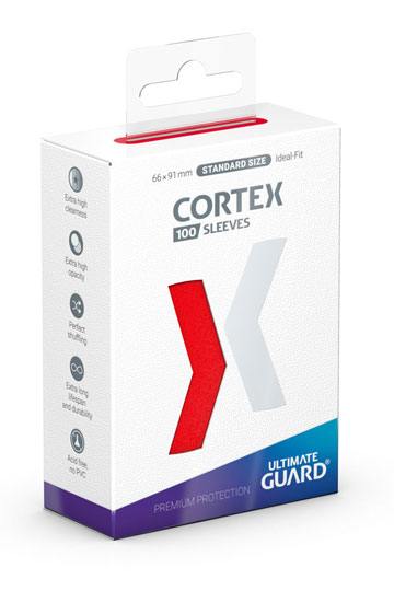 Bustine protettive Ultimate Guard Cortex Sleeves Standard Size (100) - Red