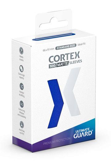 Bustine protettive Ultimate Guard Cortex Sleeves Matte Standard Size (100) - Blue