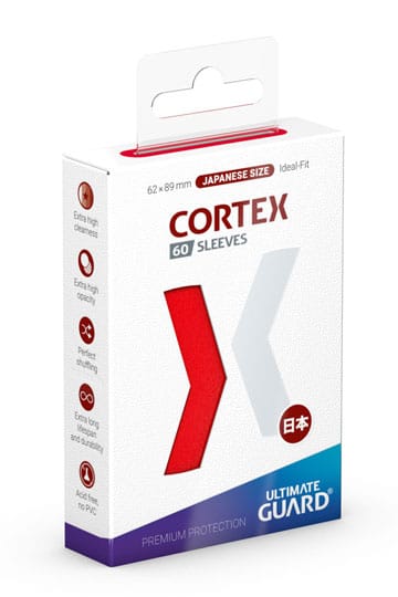 Cortex Sleeves Japanese Size Red (60)