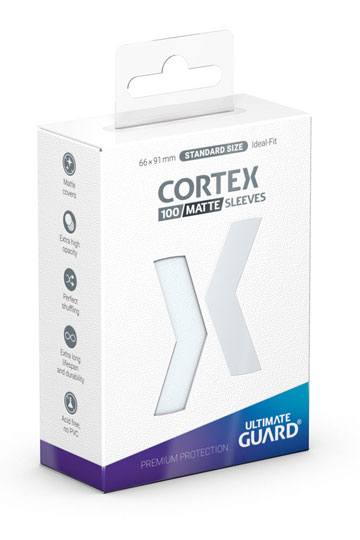 Cortex Sleeves Standard Size Matte Transparent (100)