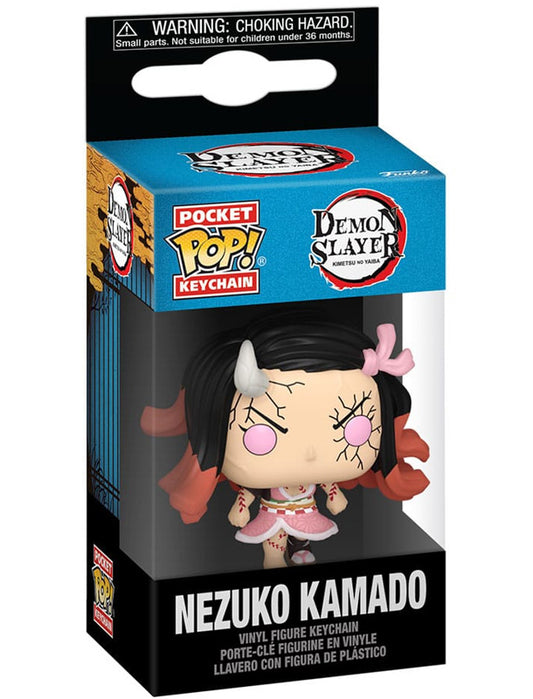 Pop demon slayer Nezuko Kamado keychain