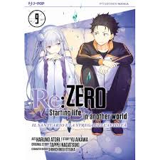 Re:Zero stagione IV il manga Il santuario e la Strega dell'avidità 9