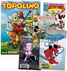 TOPOLINO 3536 + LITOGRAFIE MARVEL 9, 10, 11, 12 (DI 12)