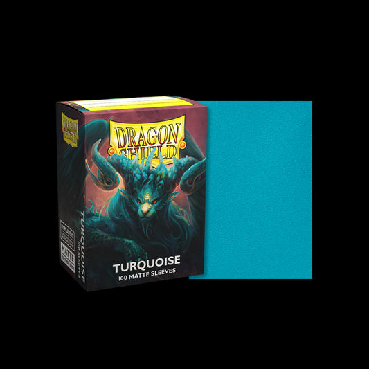 BUSTINE STANDARD - MATTE DUAL SLEEVES TURQUOISE100pz