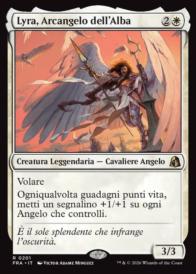 Frattura della Realtà 201 Lyra, Arcangelo dell'Alba