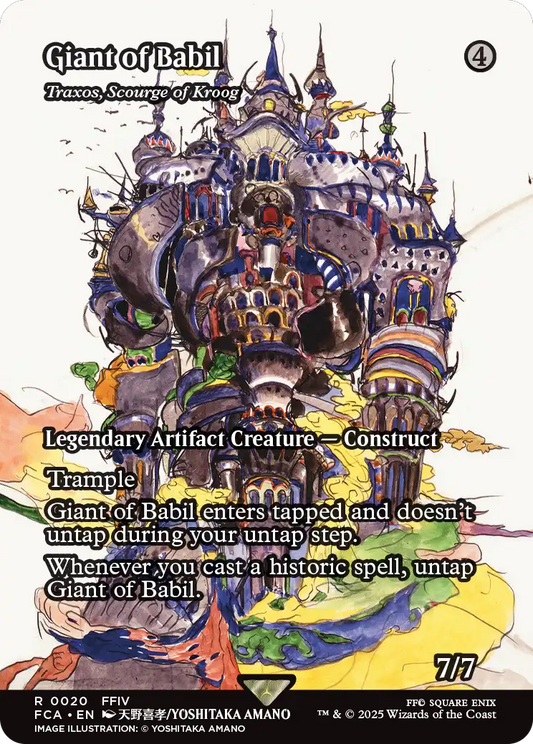 Final Fantasy Through the Ages 440 TRAXOS, FLAGELLO DI KROOG
