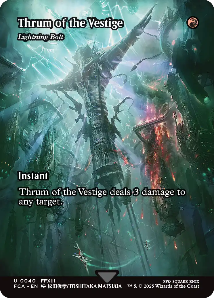 Final Fantasy Through the Ages 460 FULMINE