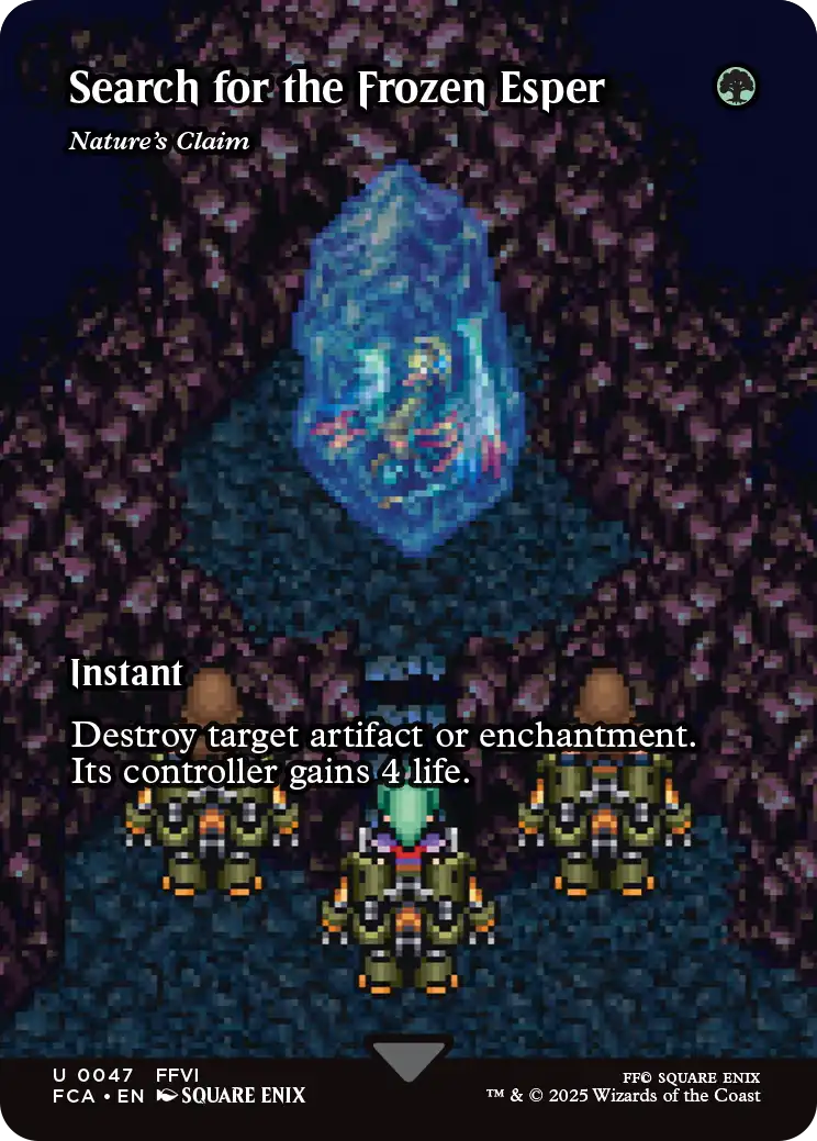 Final Fantasy Through the Ages 467 RIVENDICAZIONE DELLA NATURA