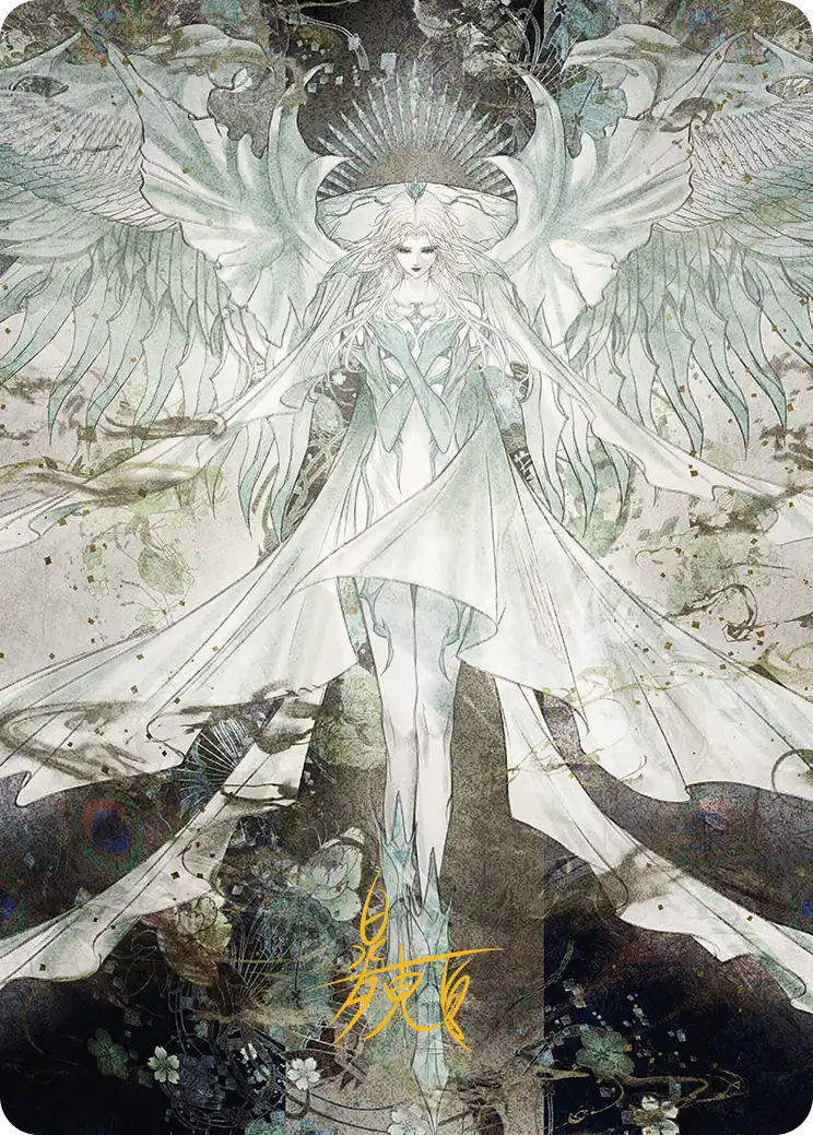 Final Fantasy Illustrazione 520 Hydaelyn, Cristallo Madre (34)