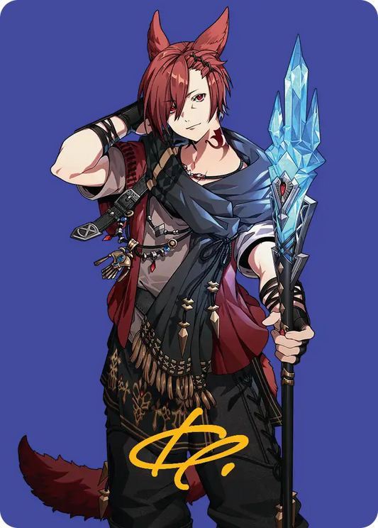 Final Fantasy Illustrazione 526 G’raha Tia, Scion Rinato (51)