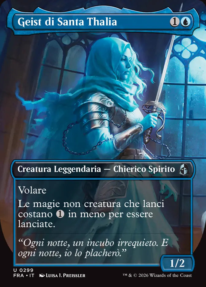 Frattura della Realtà 299 Geist di Santa Thalia