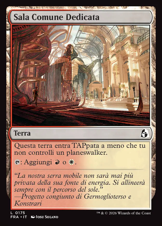 Frattura della Realtà 175 Sala Comune Dedicata