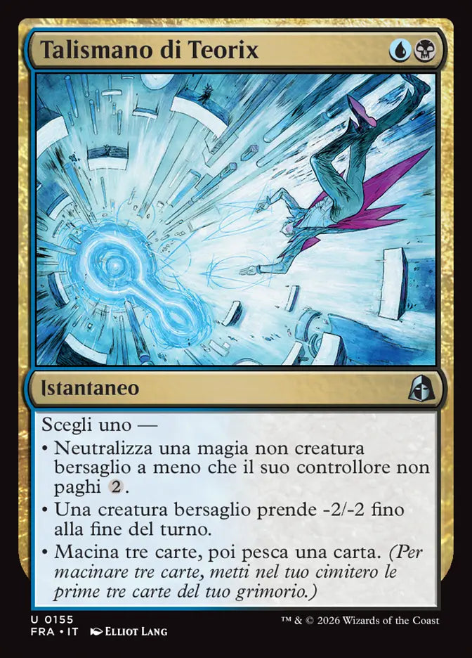 Frattura della Realtà 155 Talismano di Teorix