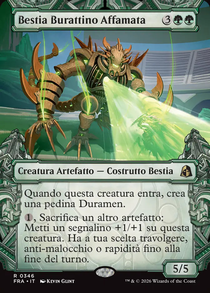 Frattura della Realtà 346 Bestia Burattino Affamata
