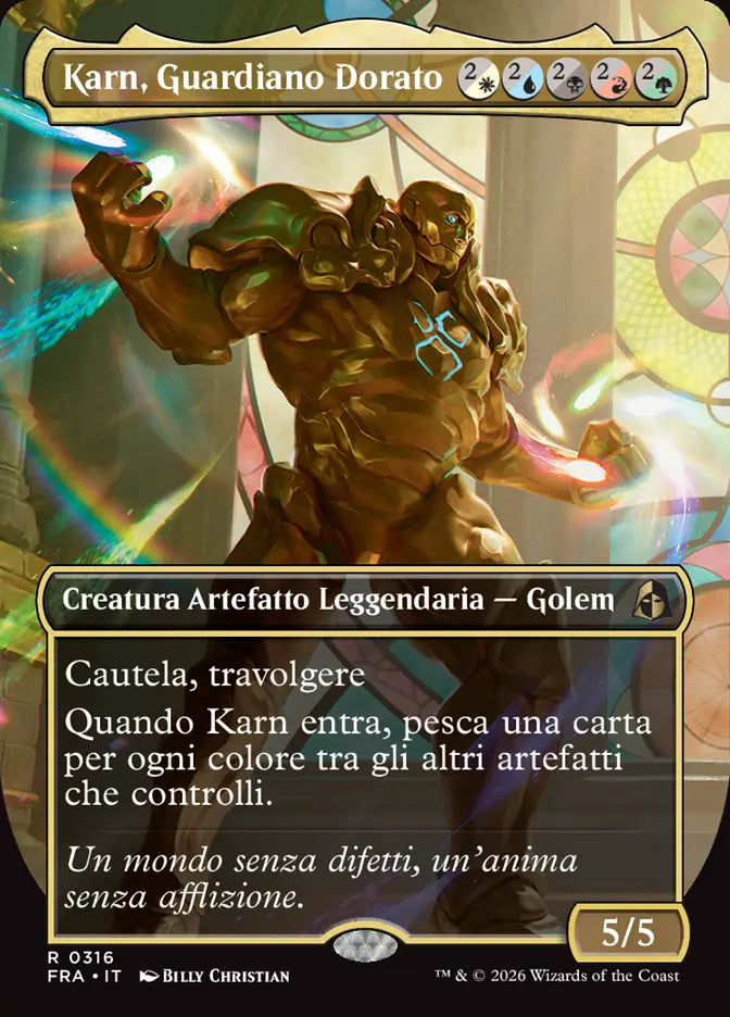 Frattura della Realtà 316 Karn, Guardiano Dorato