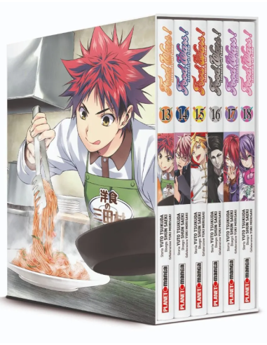 FOOD WARS COFANETTO 3 VOL 13-18 102
