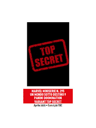 UN MONDO SOTTO DESTINO 9 PANINI DOOMINATION VARIANT TOP SECRET