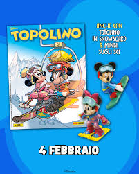 TOPOLINO 3663 + gadget CON STATUINE INVERNALI