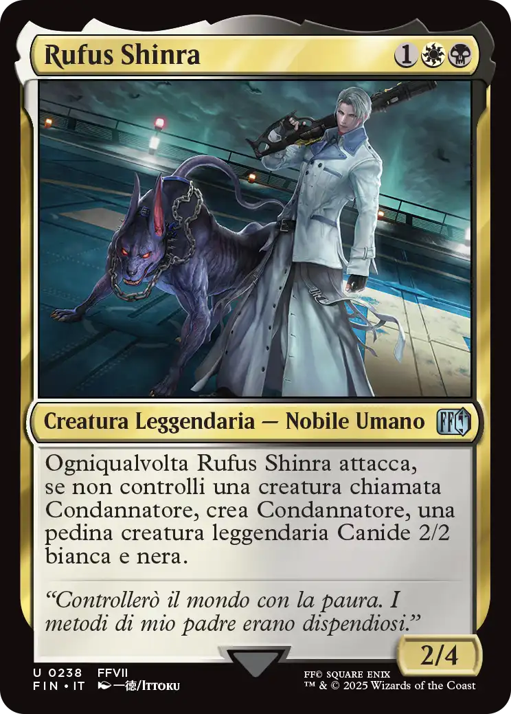 Final Fantasy 238 Rufus Shinra