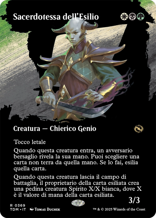 Tarkir la Dracotempesta 369 Sacerdotessa dell'Esilio extra