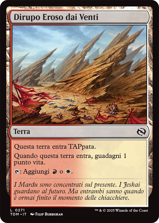 Tarkir la Dracotempesta 488 Dirupo Eroso dai Venti foil