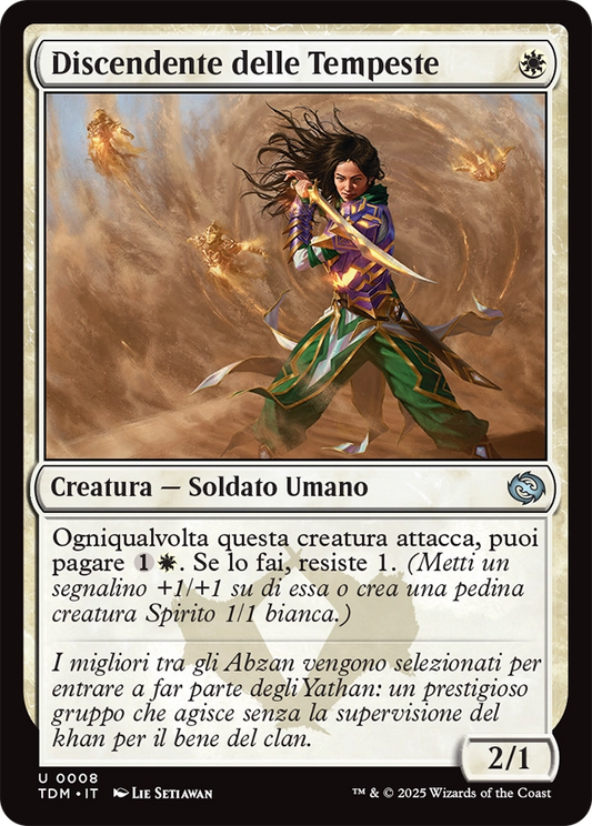 Tarkir la Dracotempesta 8 Discendente delle Tempeste