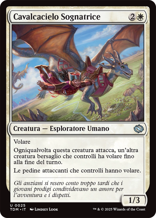 Tarkir la Dracotempesta 25 Cavalcacielo Sognatrice