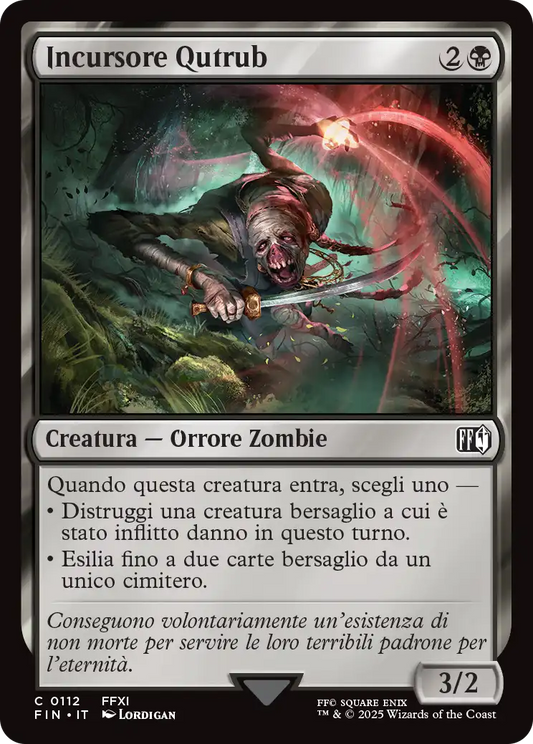 Final Fantasy 112 Incursore Qutrub