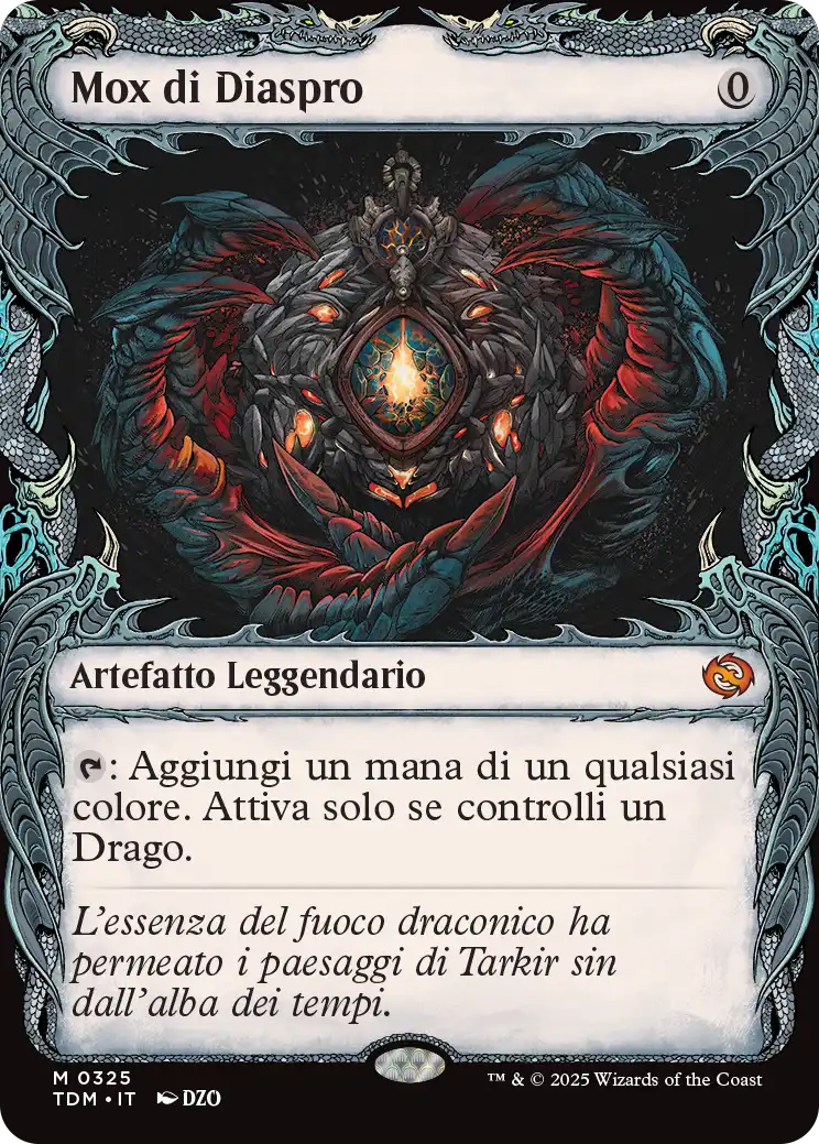 Tarkir la Dracotempesta 325 Mox di Diaspro (V.1) extra