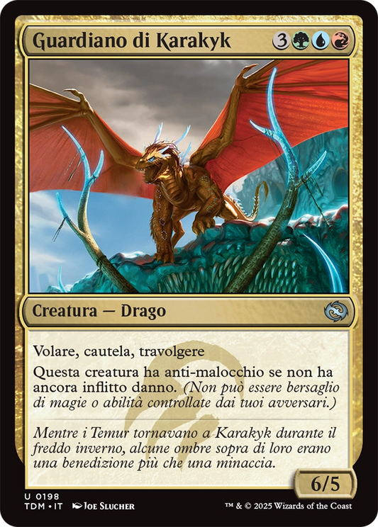Tarkir la Dracotempesta 198 Guardiano di Karakyk