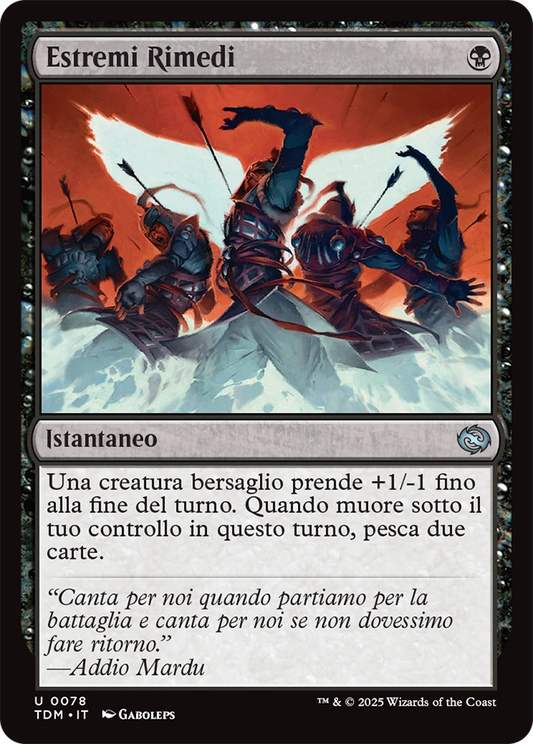 Tarkir la Dracotempesta 78 Estremi Rimedi