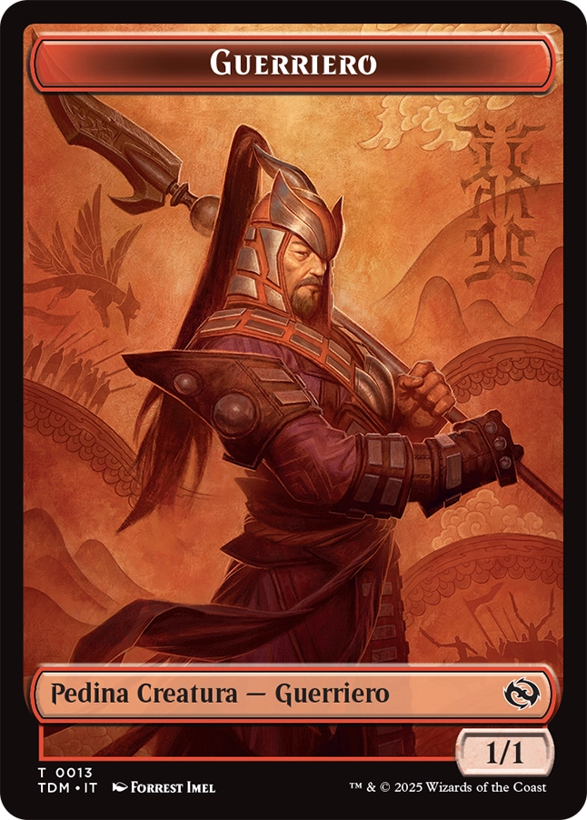 Tarkir la Dracotempesta 418 Guerriero/Goblin token
