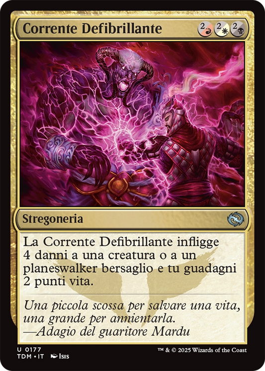 Tarkir la Dracotempesta 177 Corrente Defibrillante