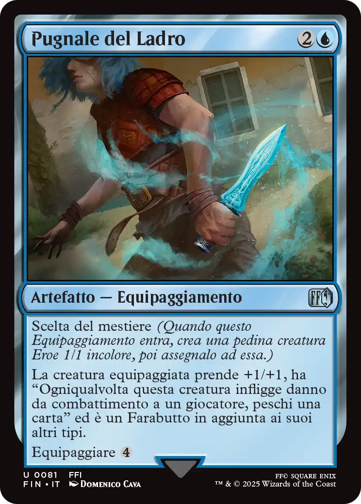 Final Fantasy 81 Pugnale del Ladro