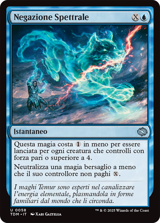 Tarkir la Dracotempesta 58 Negazione Spettrale