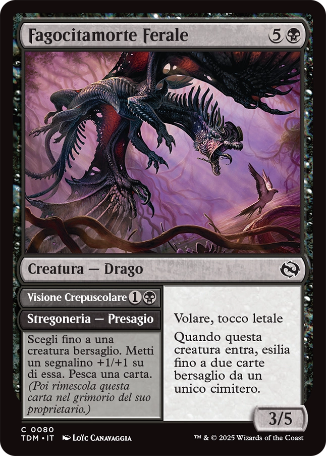 Tarkir la Dracotempesta 448 Fagocitamorte Ferale foil
