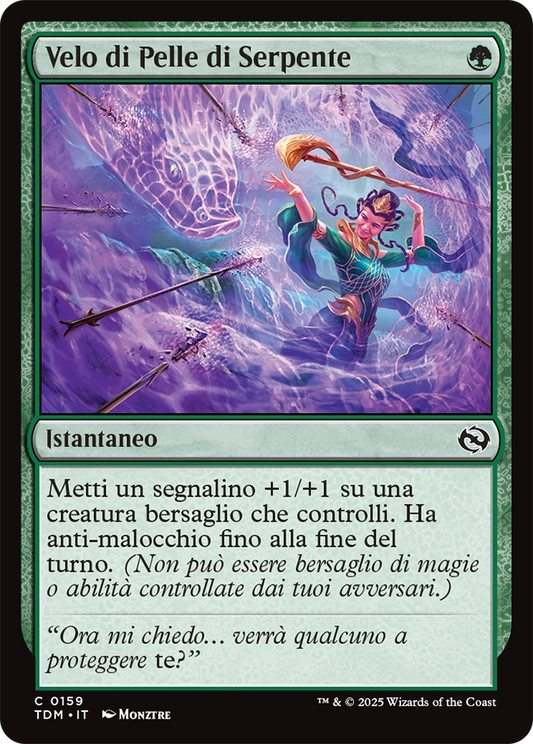 Tarkir la Dracotempesta 159 Velo di Pelle di Serpente