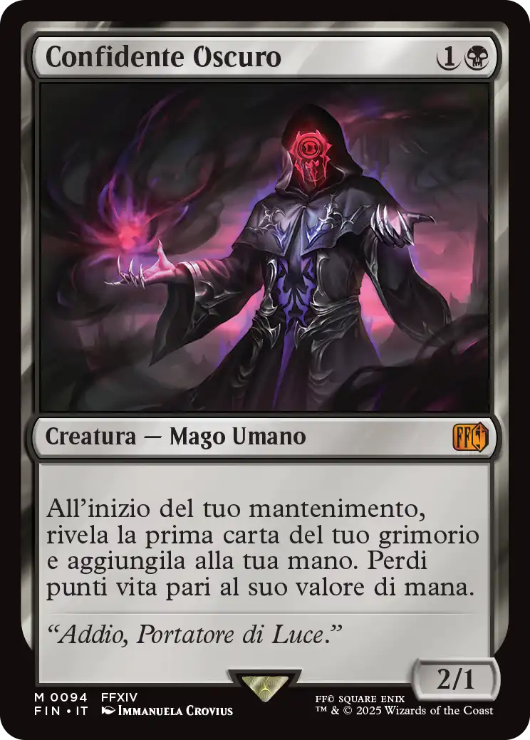 Final Fantasy 94 Confidente Oscuro