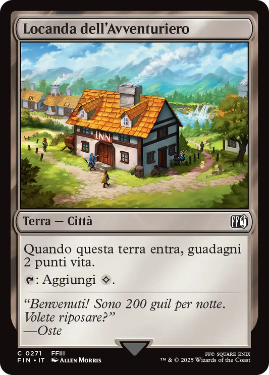 Final Fantasy 271 Locanda dell’Avventuriero