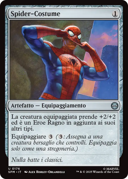 Magic Marvel Spider-man 176 Spider-Costume