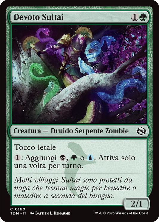 Tarkir la Dracotempesta 160 Devoto Sultai