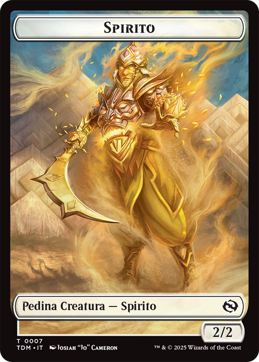 Tarkir la Dracotempesta 412 Spirito token