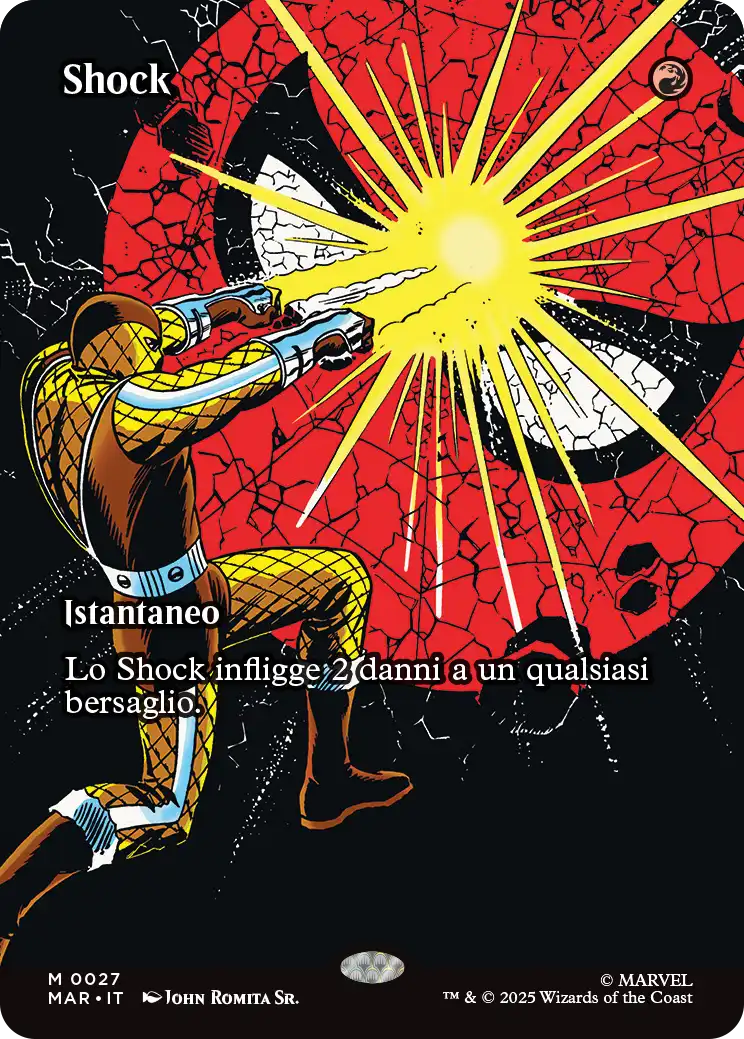 Magic Marvel Spider-man 258 Shock Source Material Cads